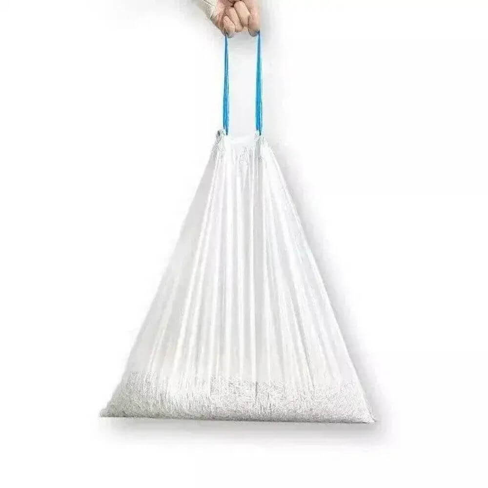 Sacs à Déchets pour Litière Automatique - Pack 60 fermeture