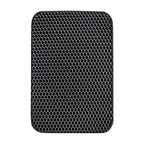 Tapis de Litière pour Chat Double Couche - EVA noir